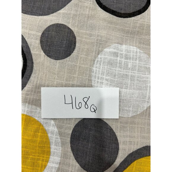 Retro 1988 Made In Italy 100% Cotton Circle Patterned Top - Picture 7 of 8